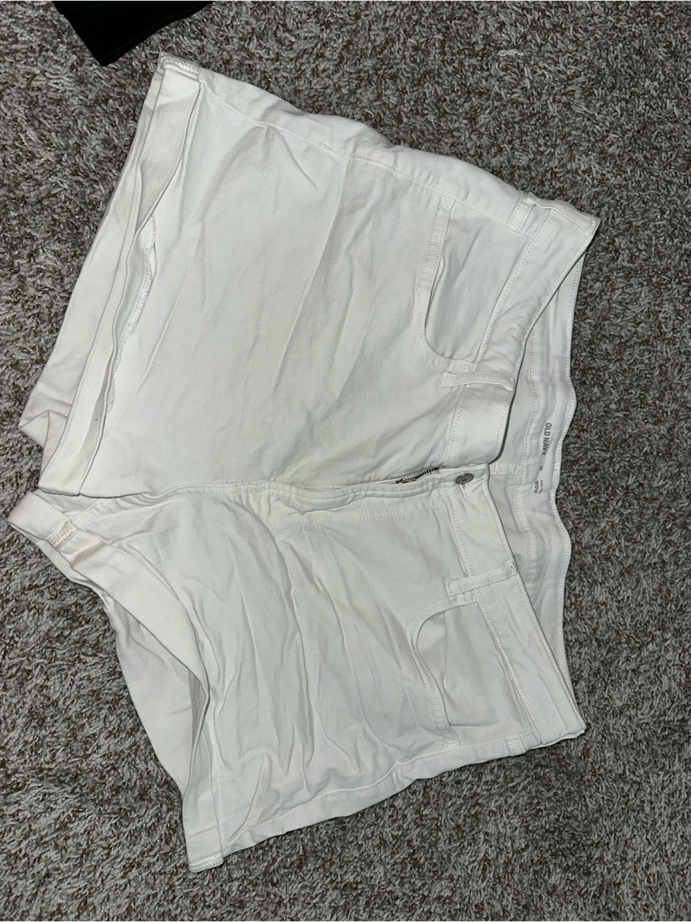 Old Navy White Women's Denim Jean Shorts